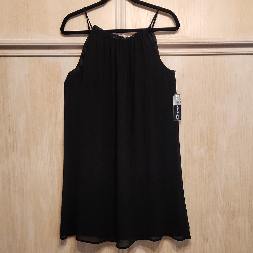 Soho Apparel LTD Women's Black Halter Dress  SZ 12